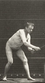 Plate 376 Blacksmith hammering on anvil with two hands — figure reference